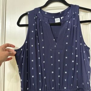 GAP Women's Navy Sleeveless Top